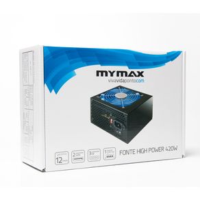 Fonte-PC-ATX-420W-Mymax-High-Power-MPSU.FP420W Fonte-PC-ATX-420W-Mymax-High-Power-MPSU.FP420W