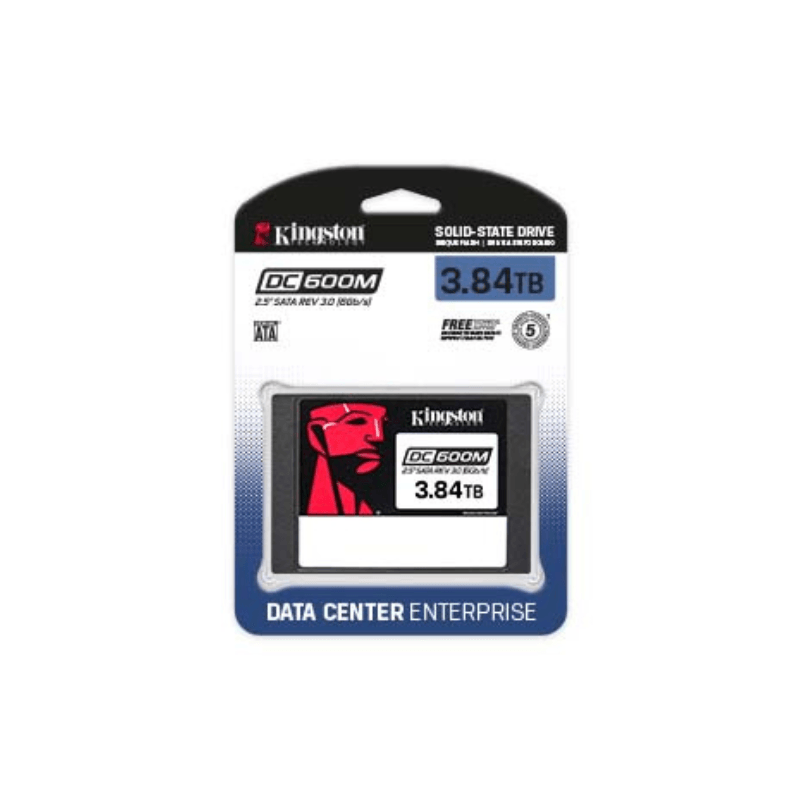 SSD-Kingston-3840GB-Data-Center-DC600M-SATA3-25-Leitura-560MB-S-Gravacao-530MB-S---SEDC600M-3840G