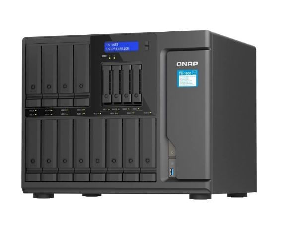 QNAP TS-855eU- RP ミ ドル 8TB (1TB x 8) NAS QNAP TS-855EU-RP-8G 8 Baias, 2x 2.5GbE, M.2 NVMe, Rack | Scarcom