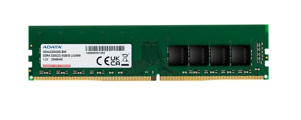 Memória Adata AD4U266616G19-SGN para PC 16 GB DDR4 2666 Mhz | Scarcom